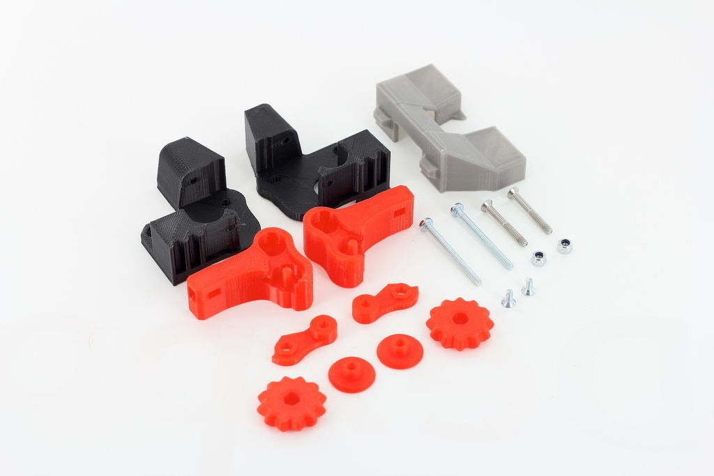 Adjustable Extruder Drive Block Upgrade for Replicator 2X Free 3D print model_2