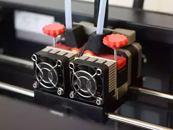 Adjustable Extruder Drive Block Upgrade for Replicator 2X