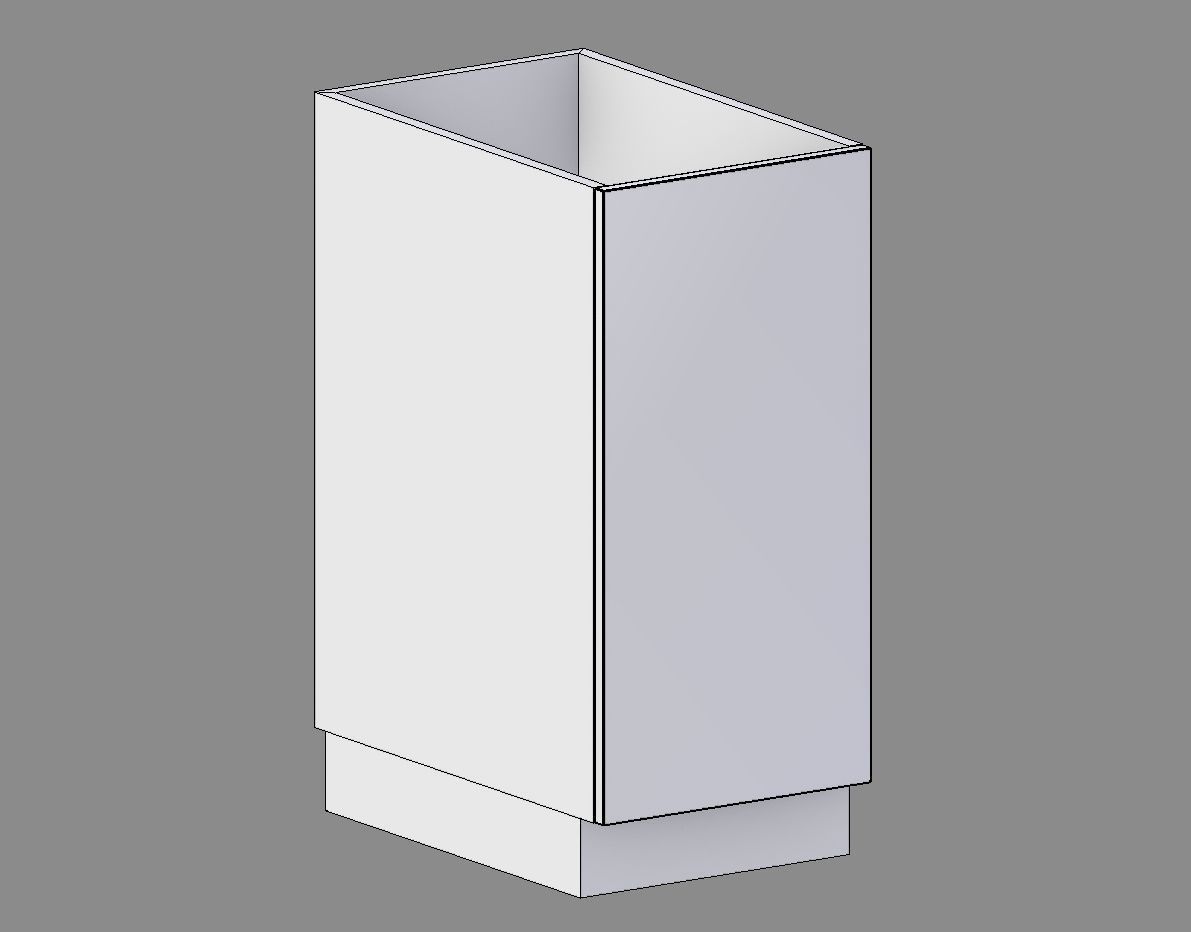 Kitchen Cabinet Collection Low-poly 3D model_23