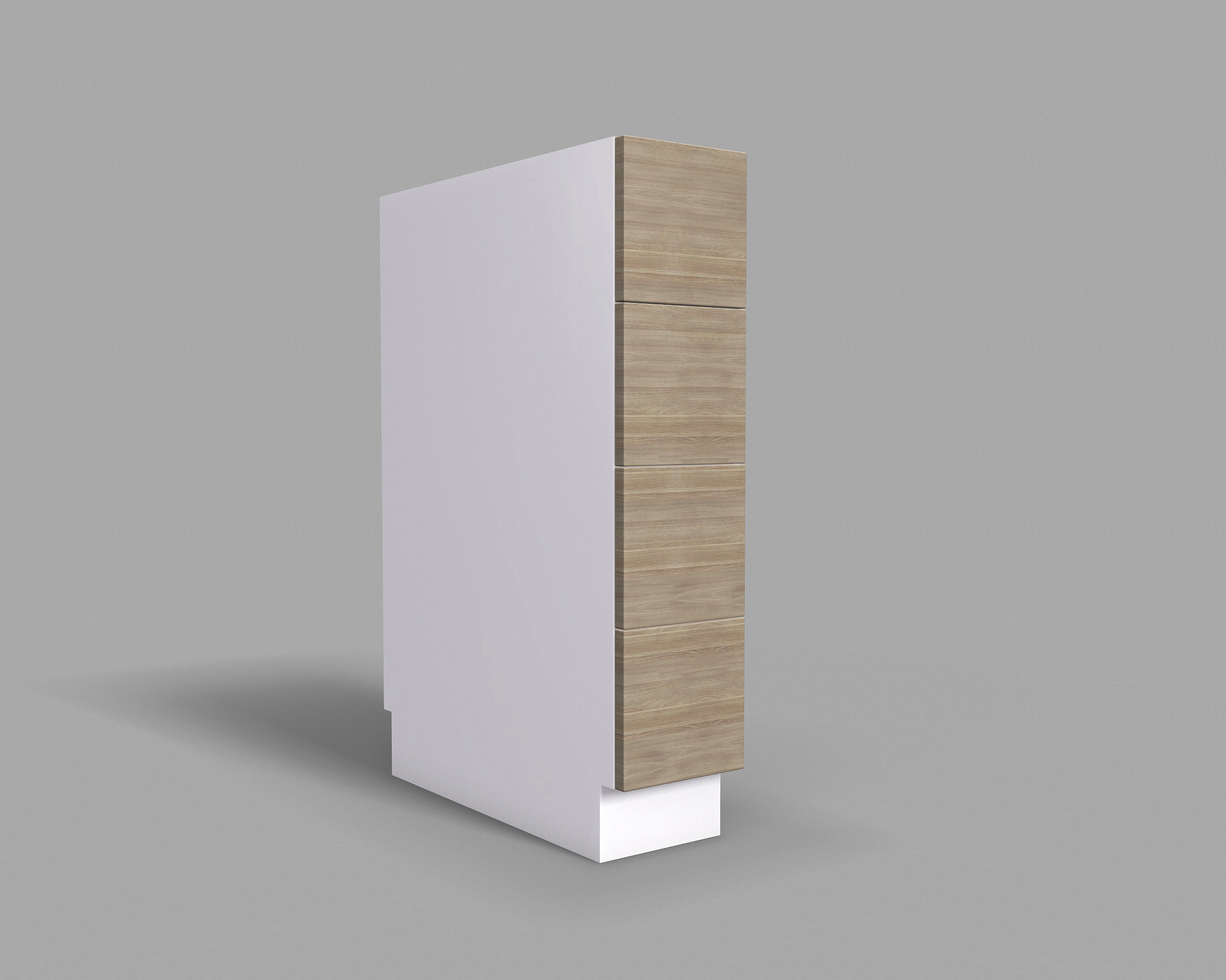Kitchen Cabinet Collection Low-poly 3D model_26