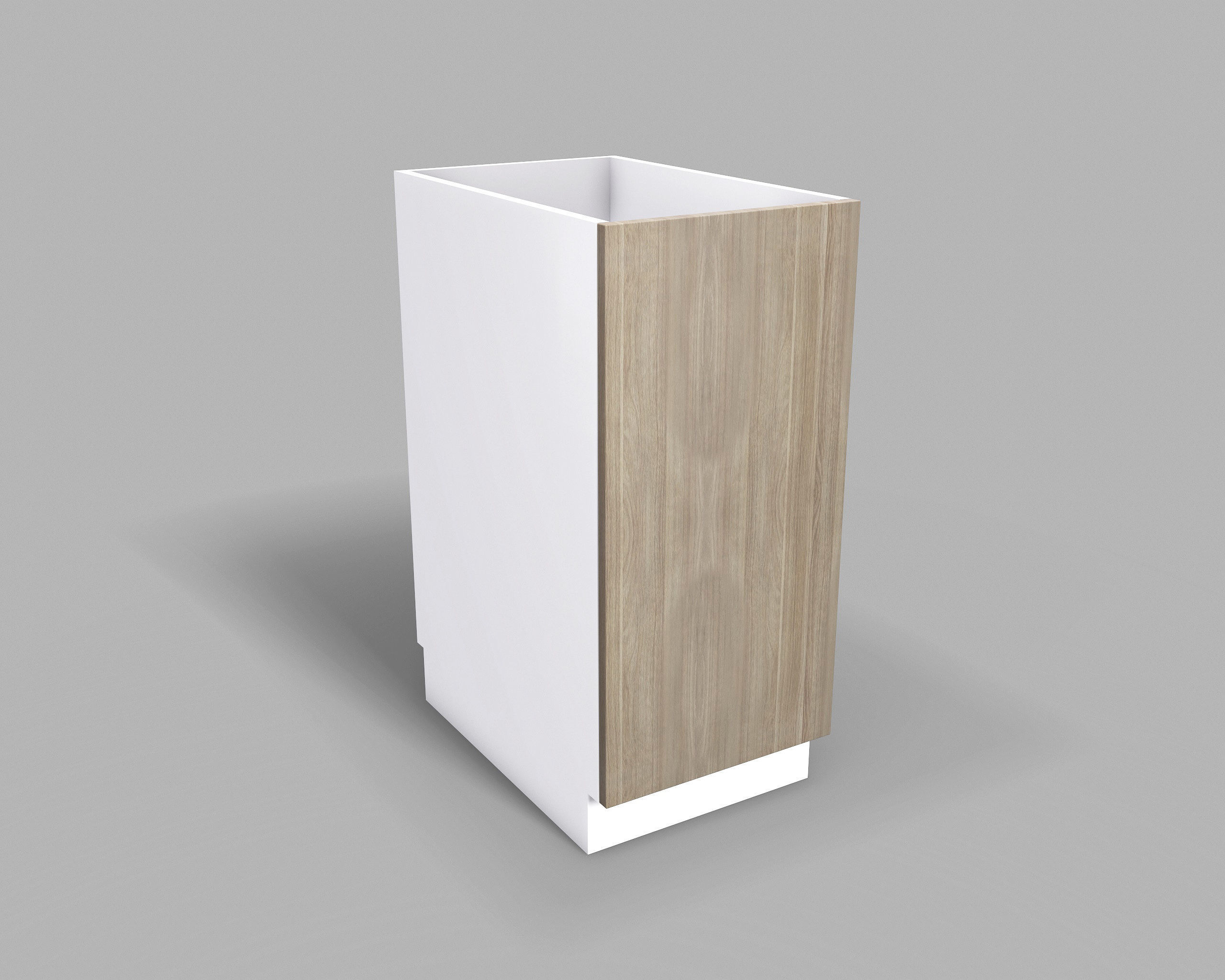 Kitchen Cabinet Collection Low-poly 3D model_16