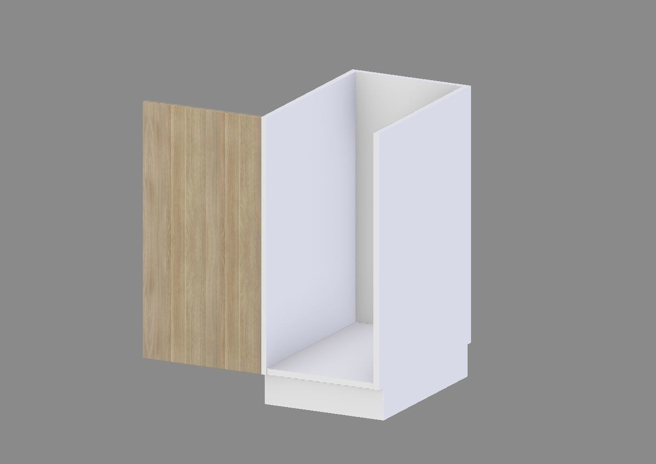 Kitchen Cabinet Collection Low-poly 3D model_18