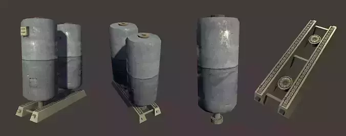 Clean industrial tanks