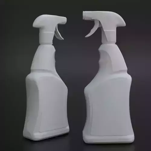 Cleaner Bottle 750ml 3D model