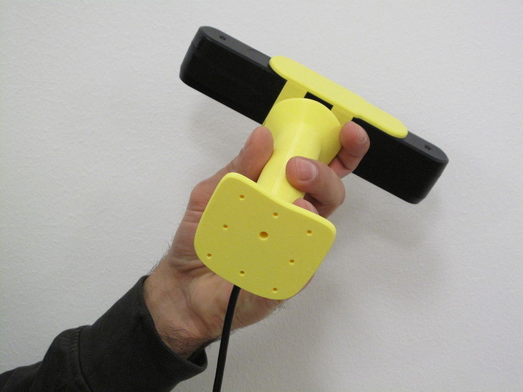 ASUS XTION 3D scanner - Handle and Lens Cover Free 3D print model_5