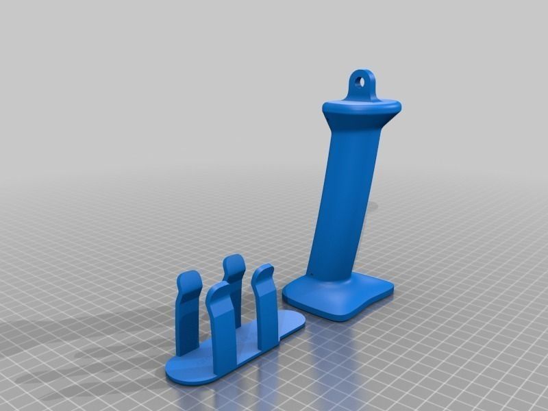 ASUS XTION 3D scanner - Handle and Lens Cover Free 3D print model_10