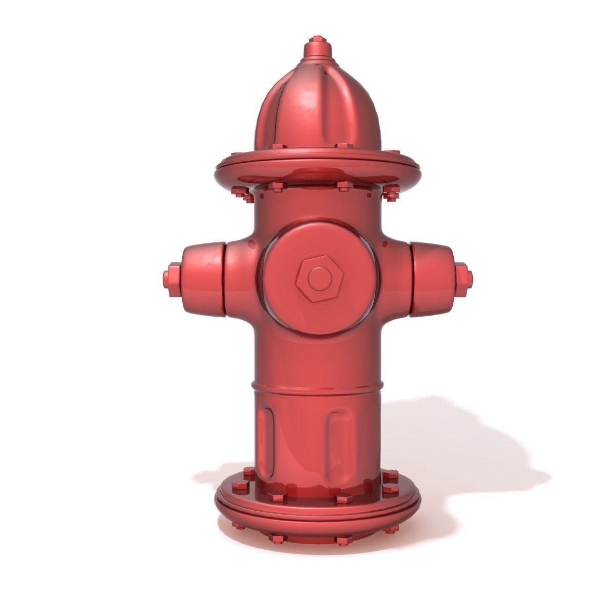 Firehydrant fire hydrant 3D model_0