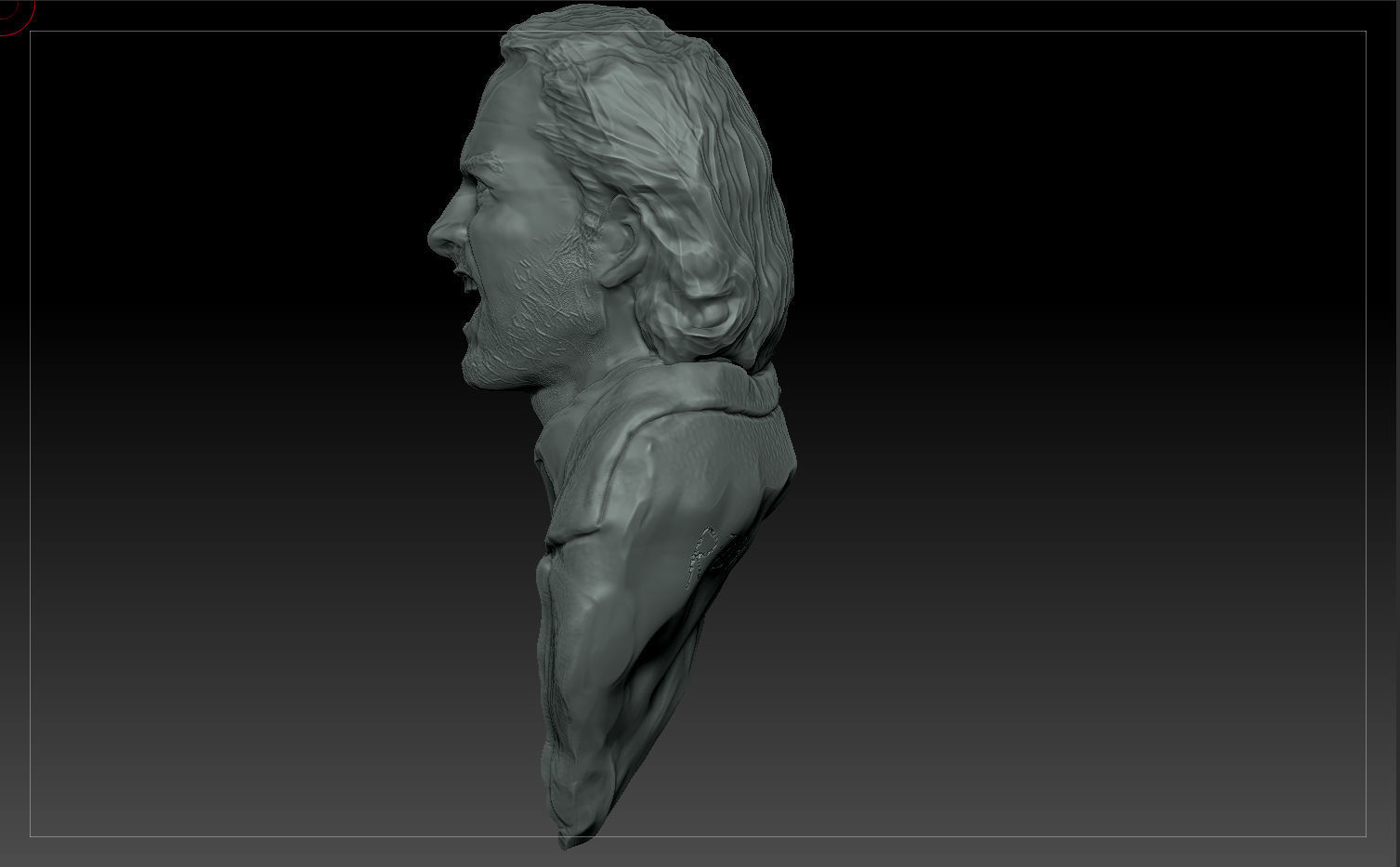 The Shining Jack Nicholson Door Scene TEXTURED 3D print model_6