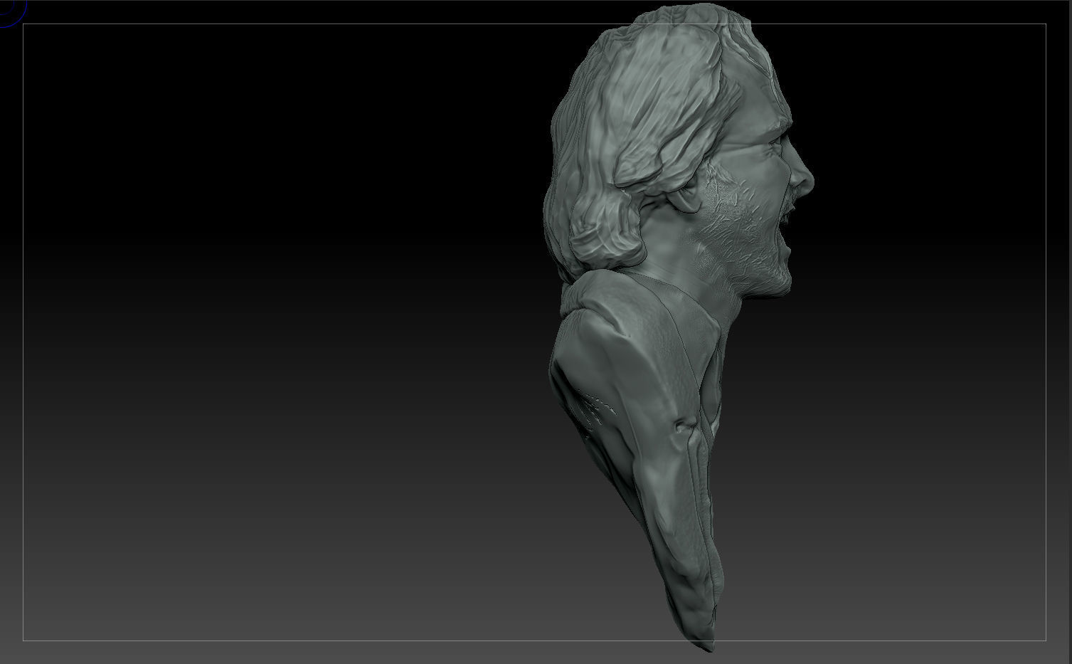 The Shining Jack Nicholson Door Scene TEXTURED 3D print model_7