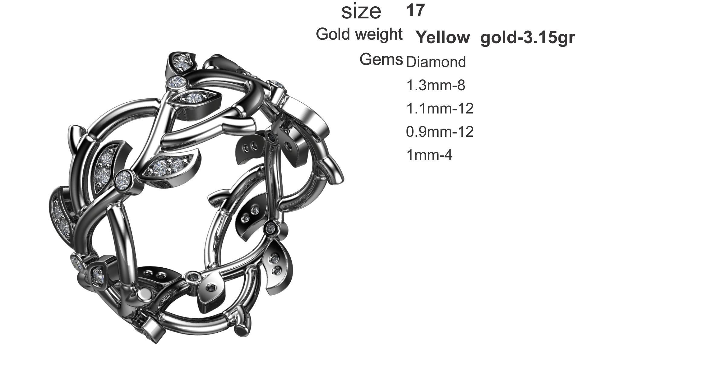 Floral Design - 2 3D print model_3