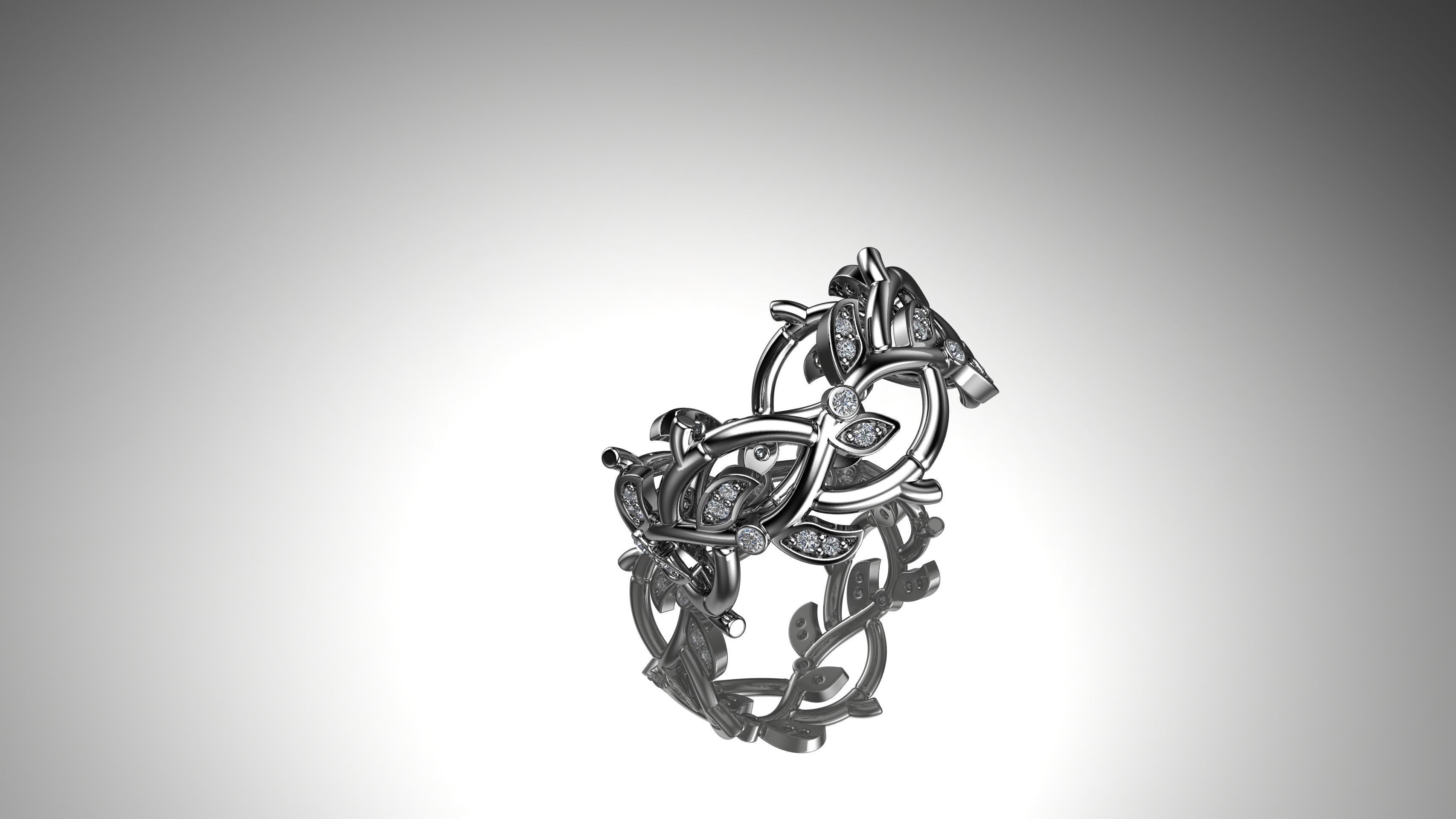 Floral Design - 2 3D print model_2