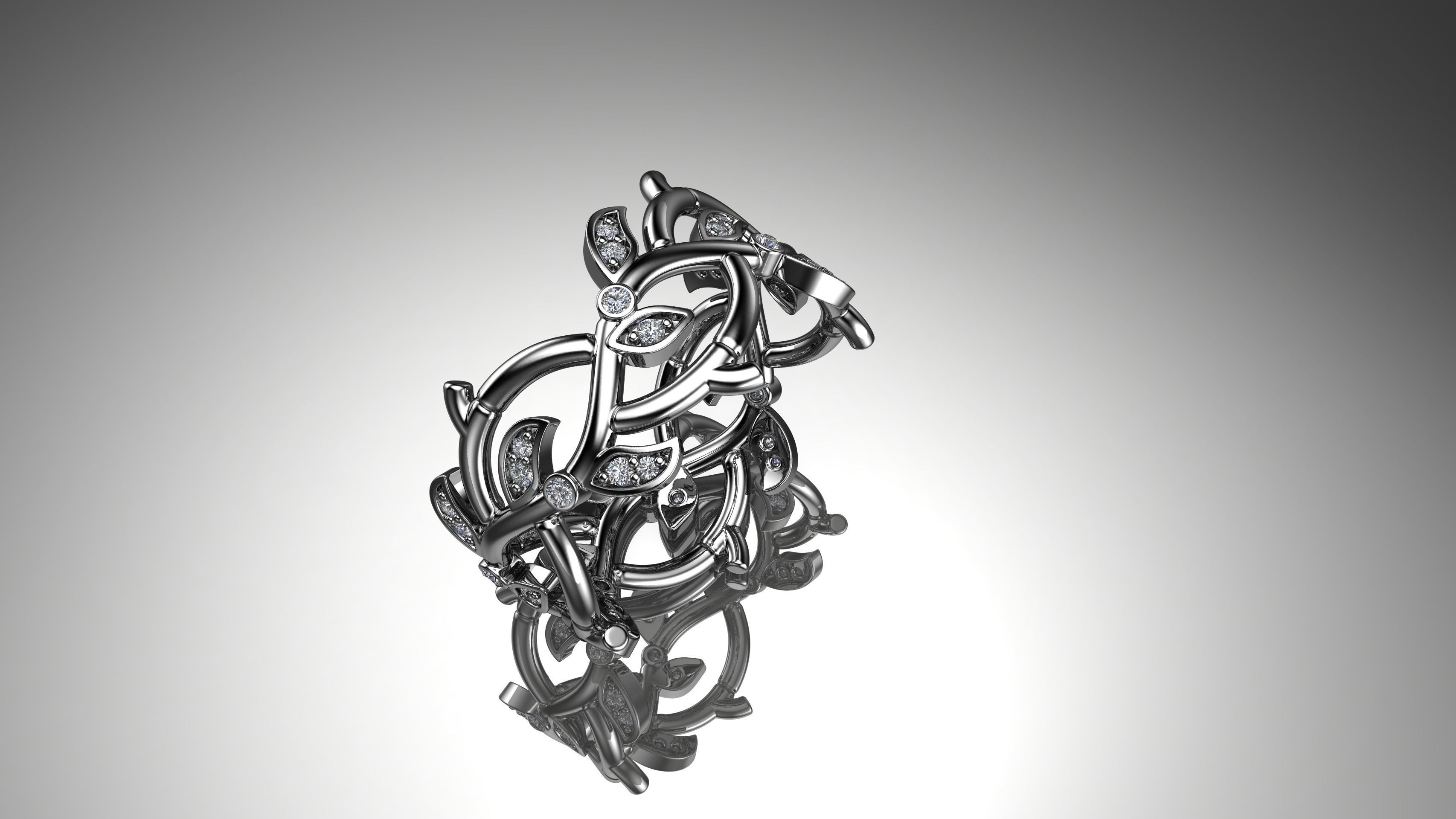 Floral Design - 2 3D print model_0