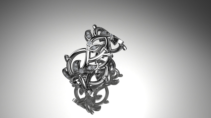 Floral Design - 2 3D print model