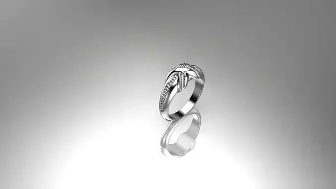 Twisted Design Ring 