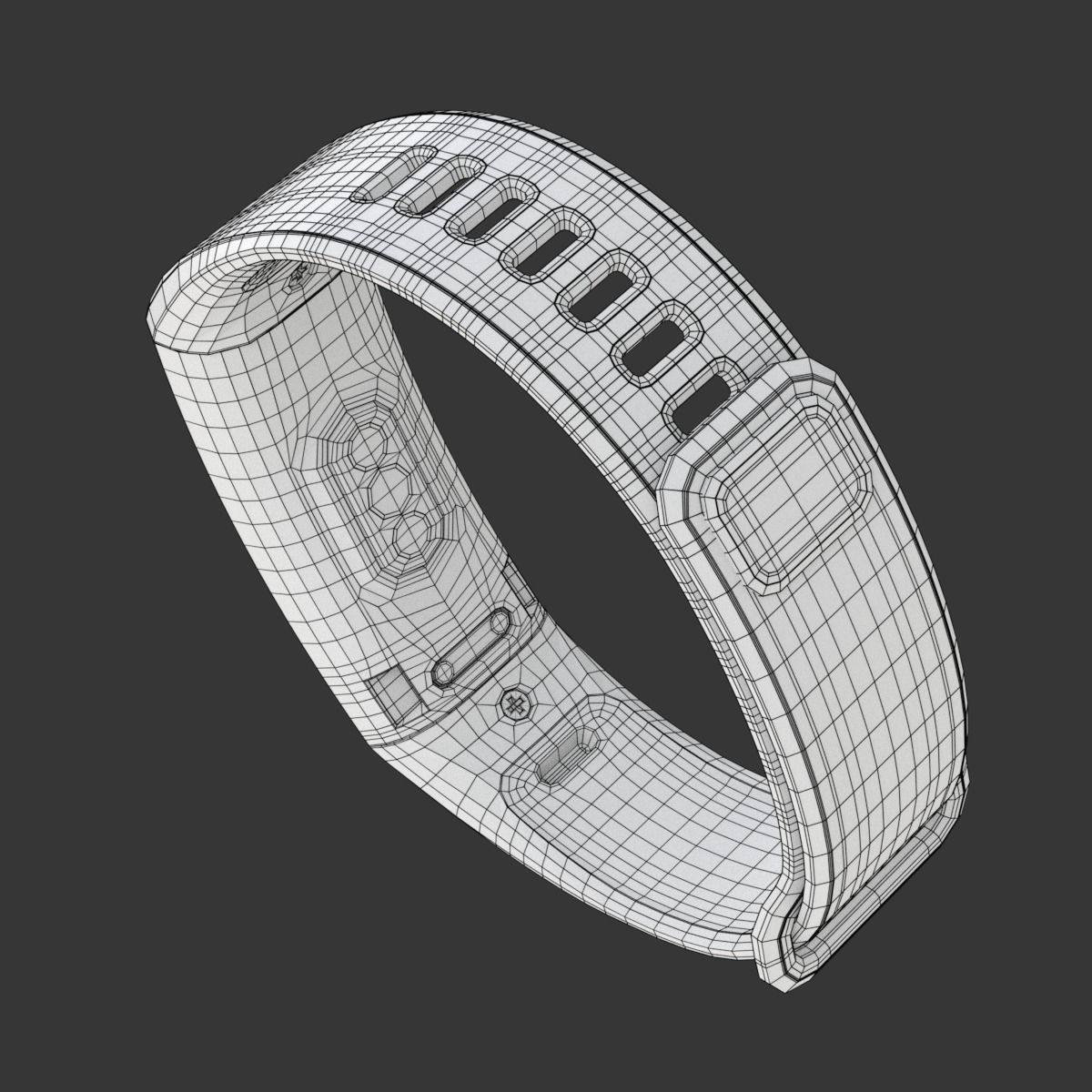 Huawei Band 2 Pro 3D model_28