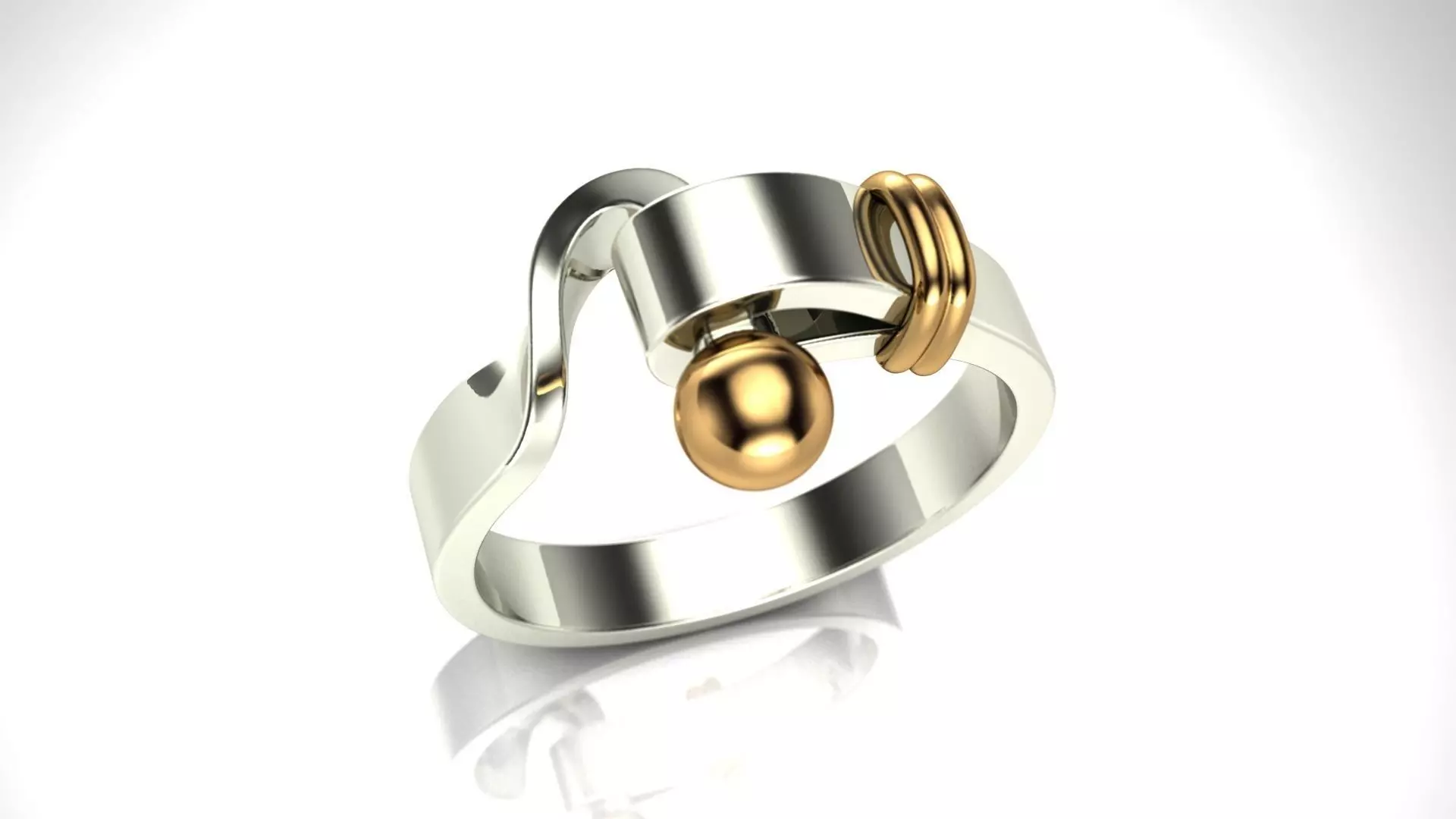 Unique Ring Design - 2 3D print model