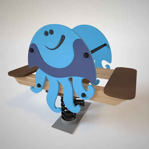 Playground Spring - Jellyfish 3D model