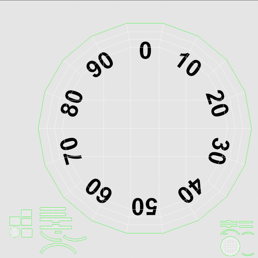 Steel Bank Safe 3D model_26