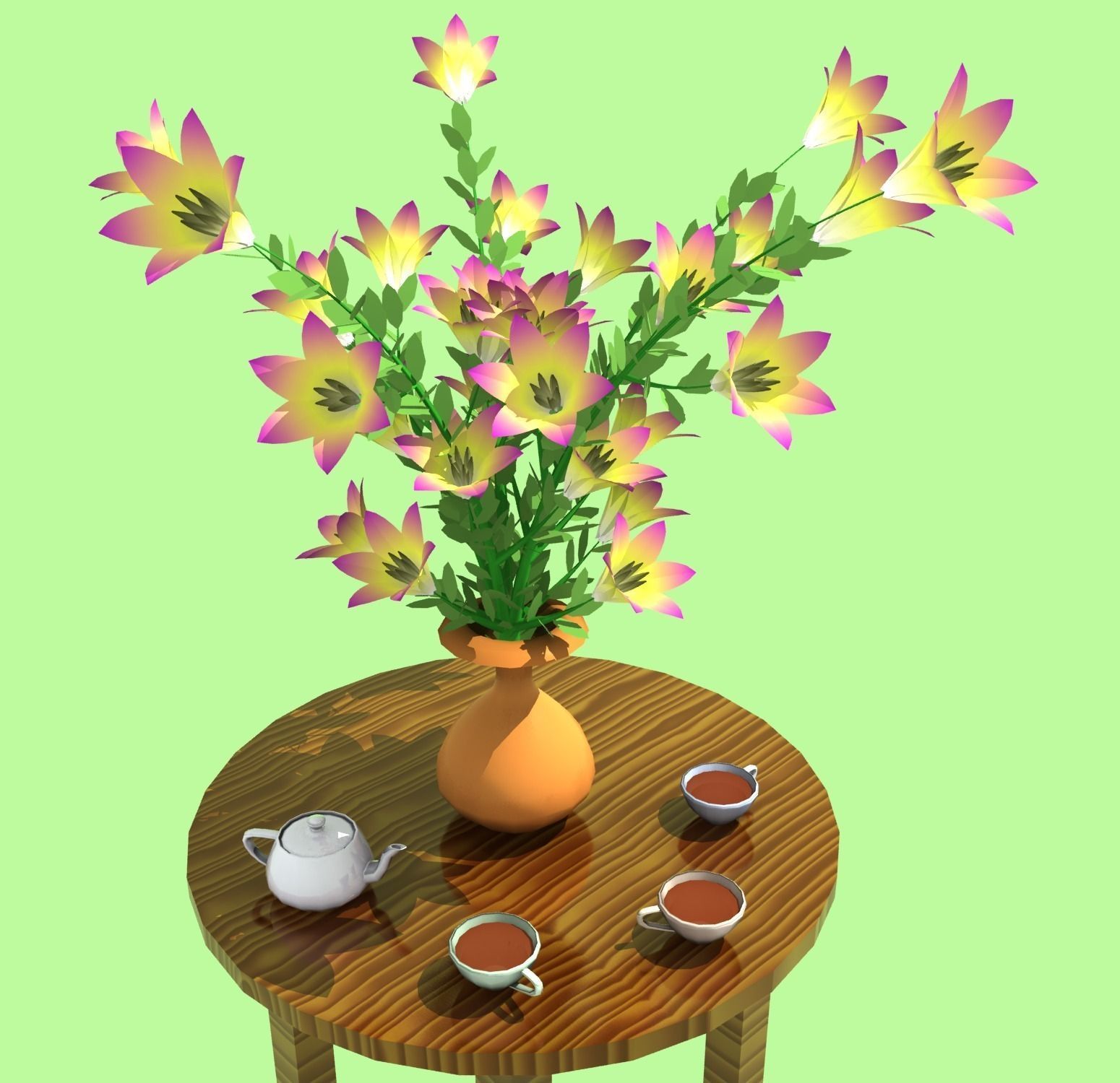 Flowers for 8th Mar 2017 3D model_0