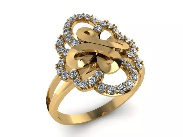 Ring T00473 3D print model_0