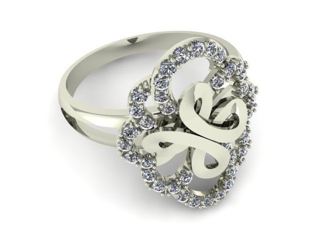 Ring T00473 3D print model_1