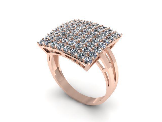 Ring T00476 3D print model_1