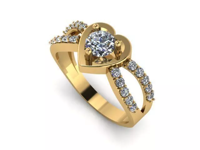 Ring T00478 3D print model_0