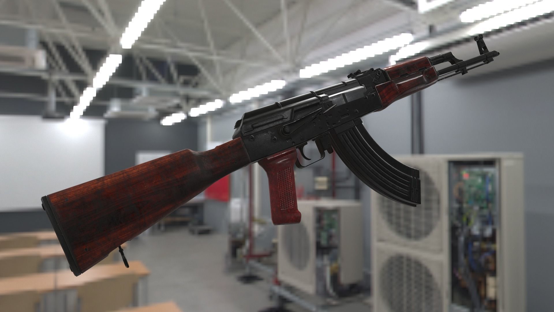 3d model for game Low-poly 3D model_2