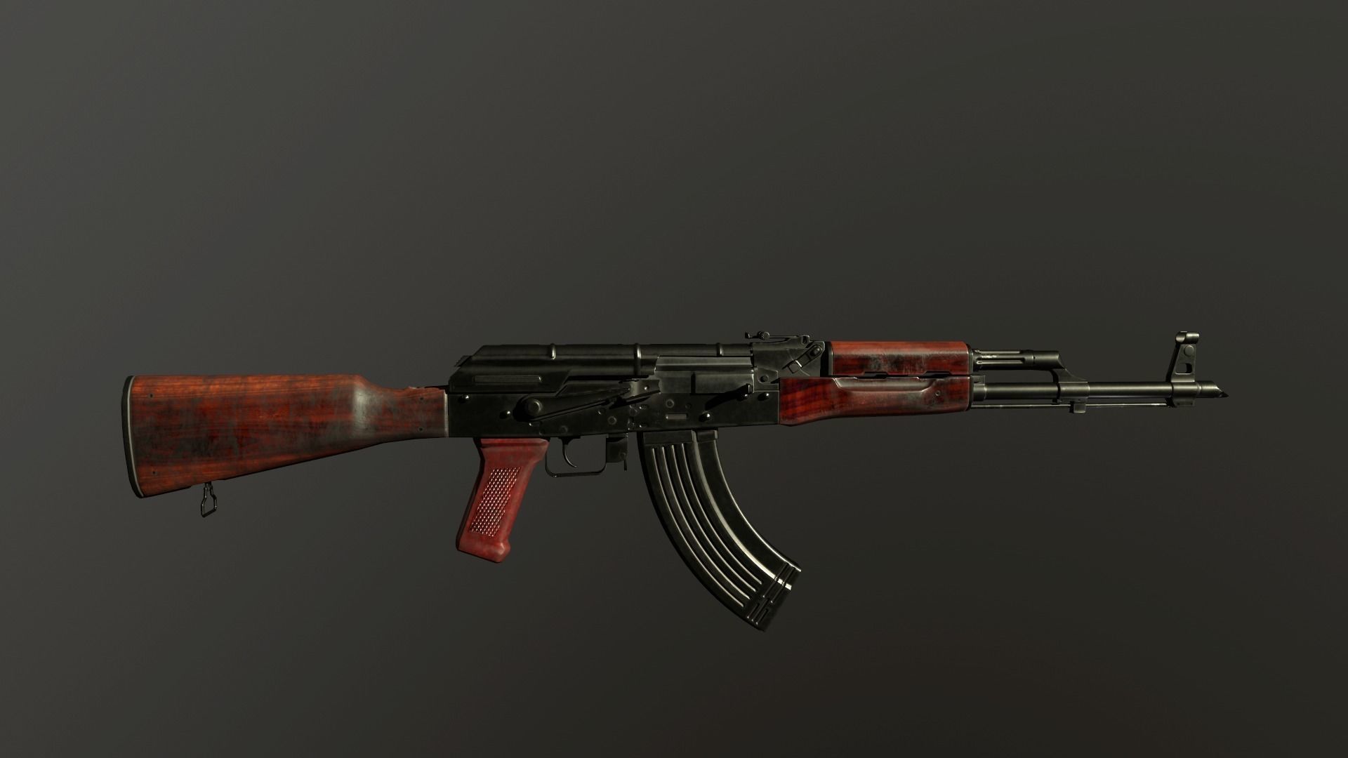 3d model for game Low-poly 3D model_0