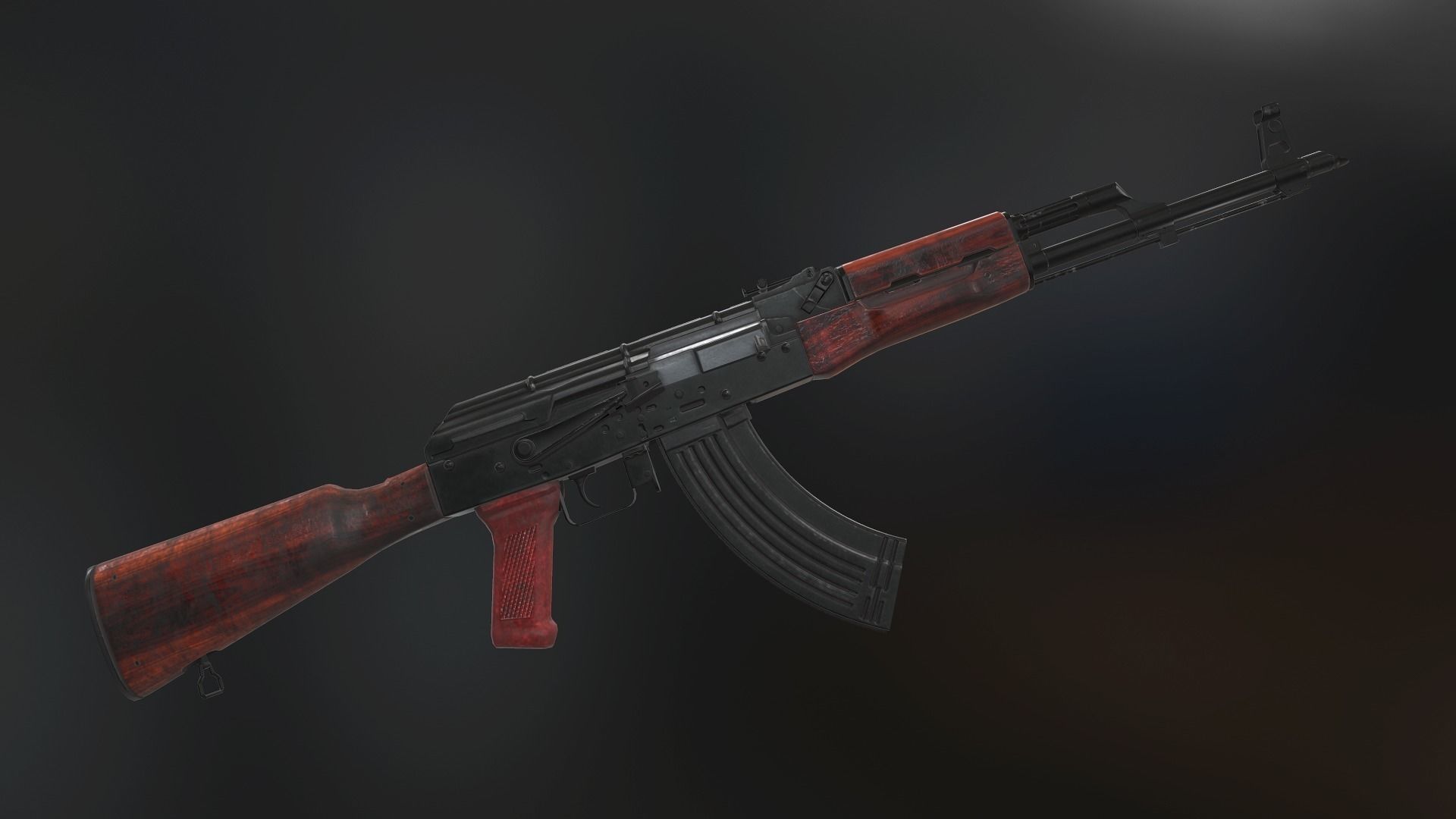 3d model for game Low-poly 3D model_4