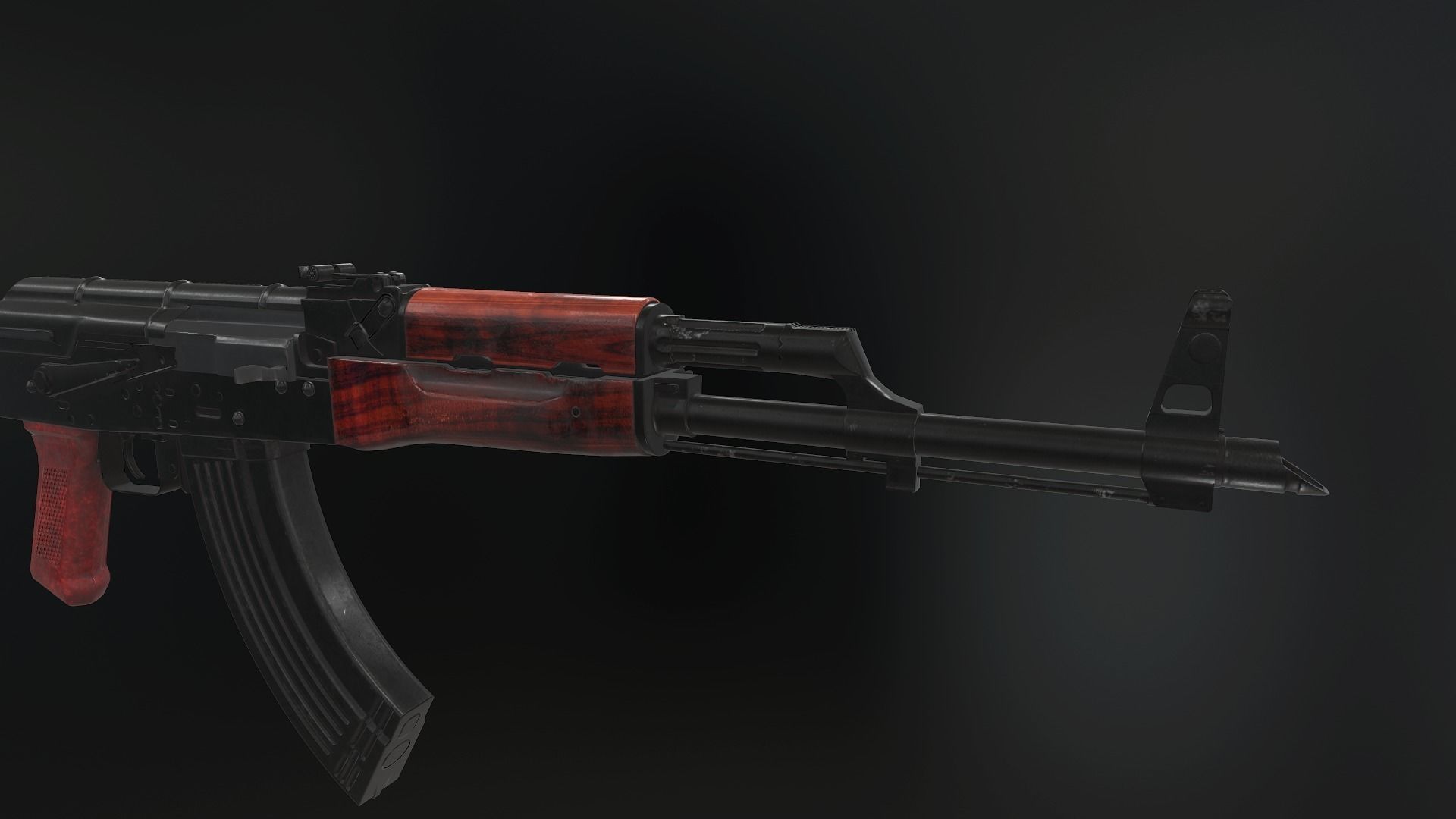 3d model for game Low-poly 3D model_3