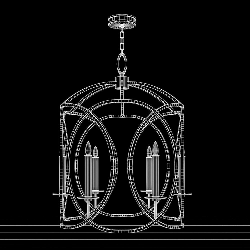 Fine Art Lamps Cienfuegos 889840 3D model_3