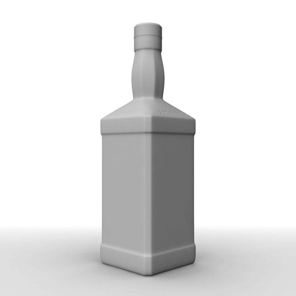 Jack Daniels Fire 70cl Bottle 3D model_16