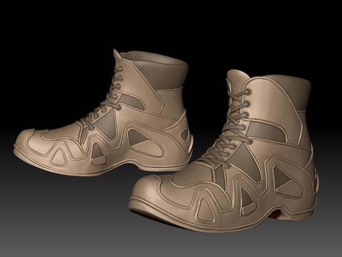 Zbrush Boots 02