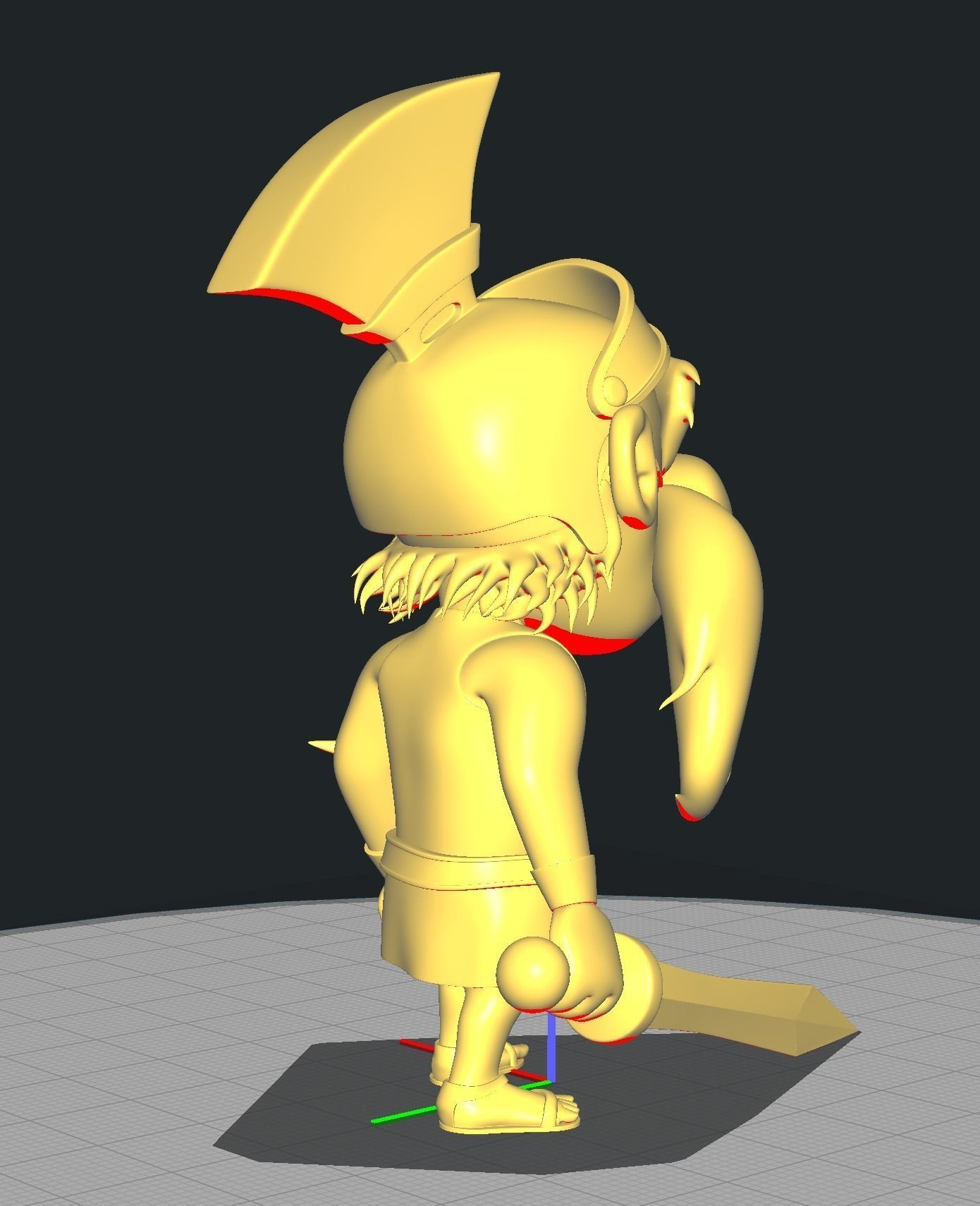 Centurion Sam 3D print model_2