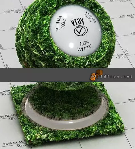 gras material Free 3D model