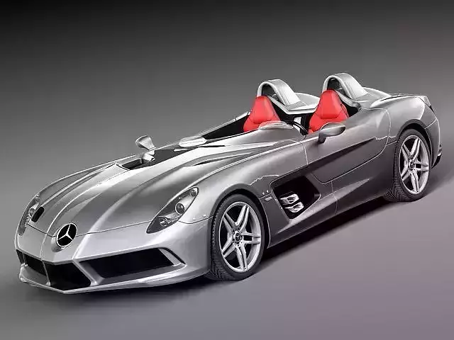 Mercedes Benz SLR Stirling Moss Concept Car 3D model