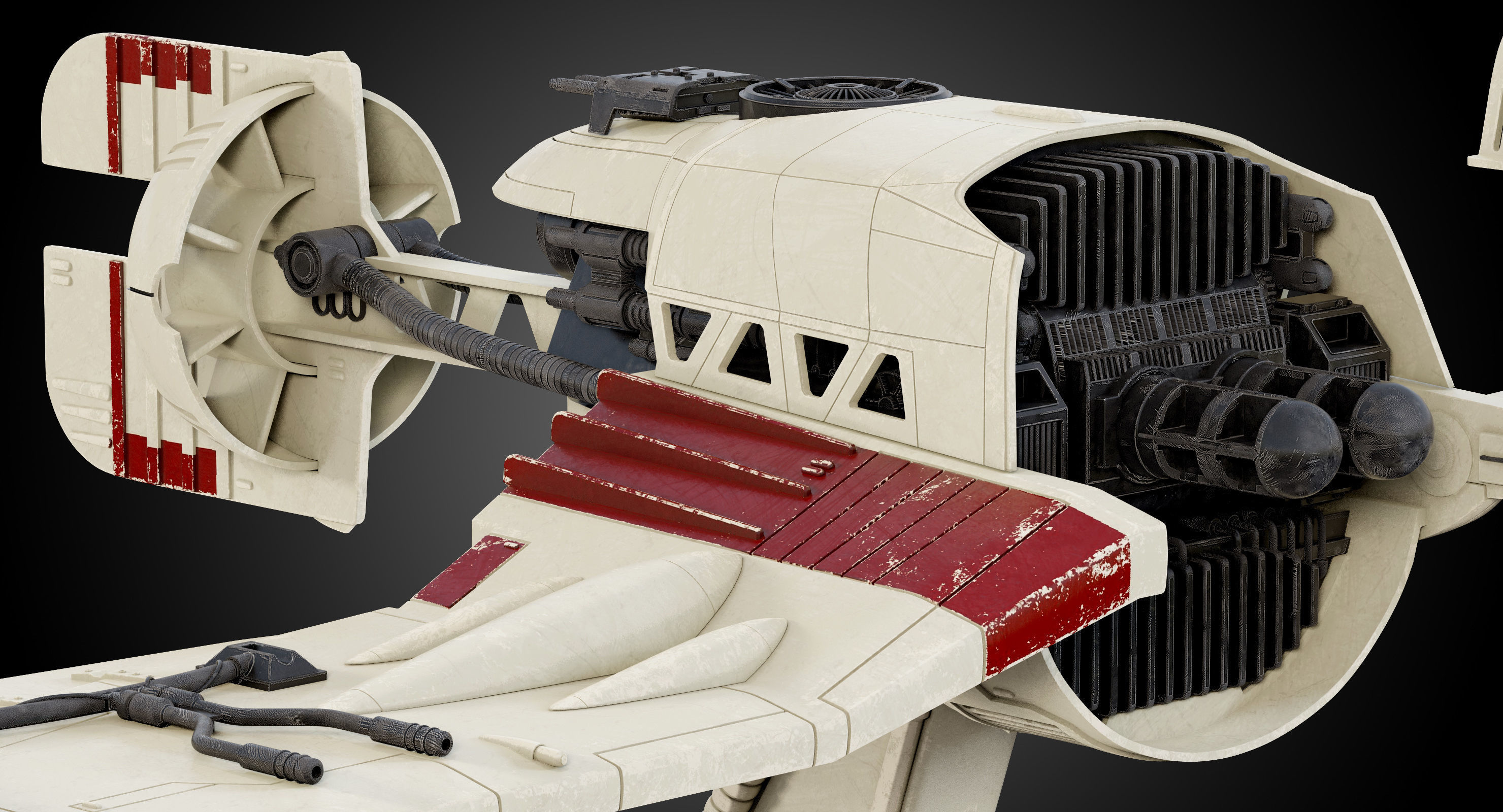 Star Wars Last Jedi collection 3D model_19