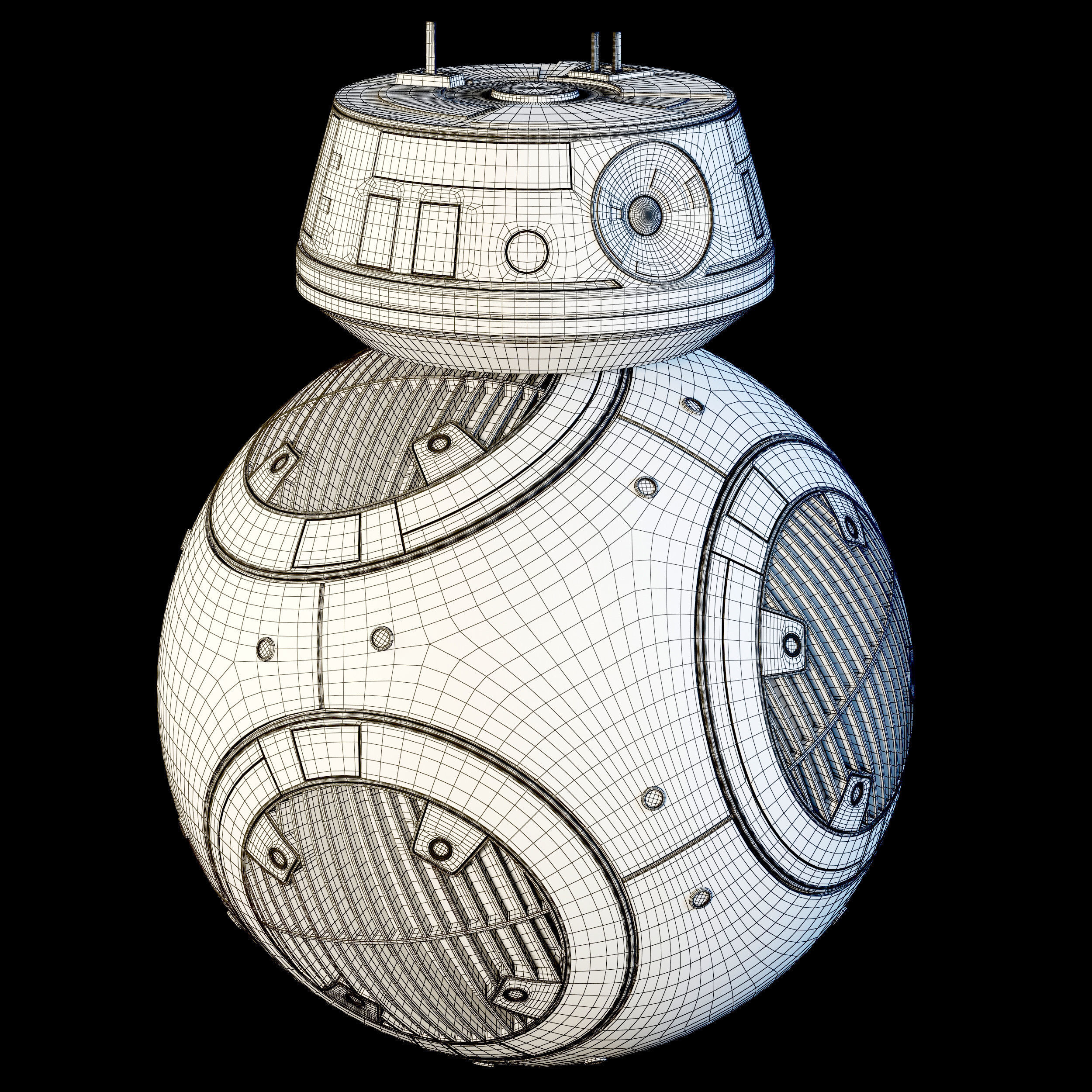 Star Wars Last Jedi collection 3D model_28