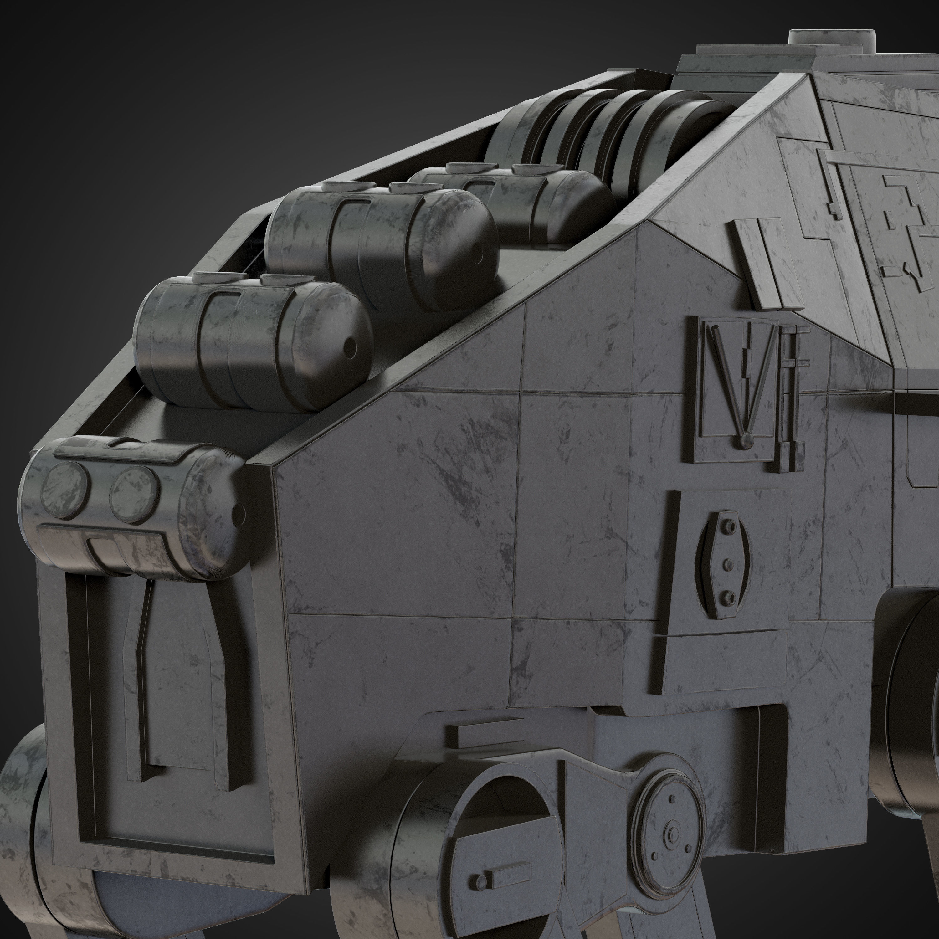 Star Wars Last Jedi collection 3D model_4