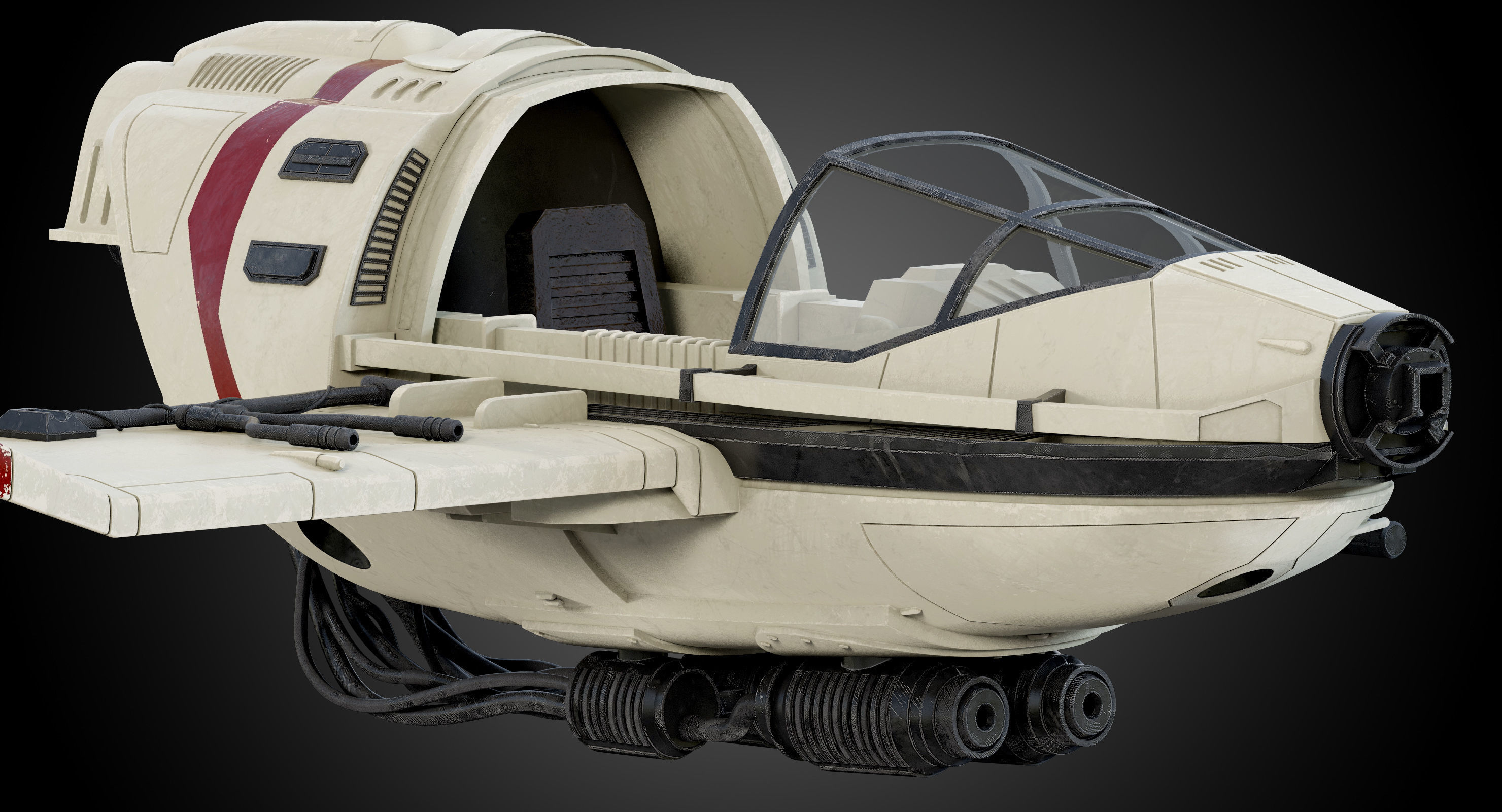 Star Wars Last Jedi collection 3D model_17