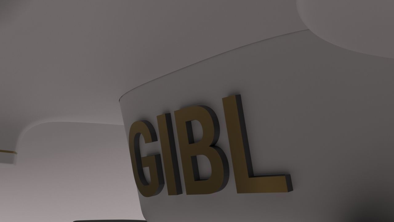 Realistic drone flying in air - Low-poly 3D model_7