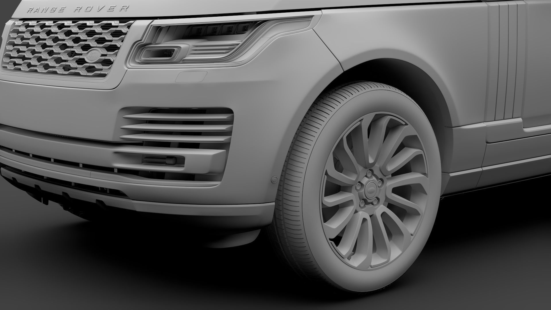 Range Rover Vogue SE L405 2018 3D model_12