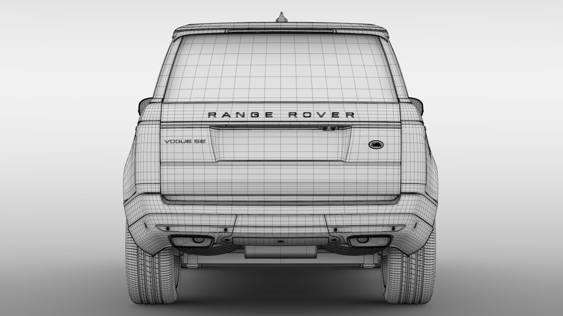 Range Rover Vogue SE L405 2018 3D model_19