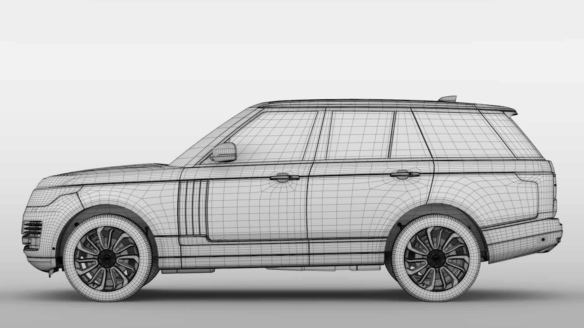 Range Rover Vogue SE L405 2018 3D model_20