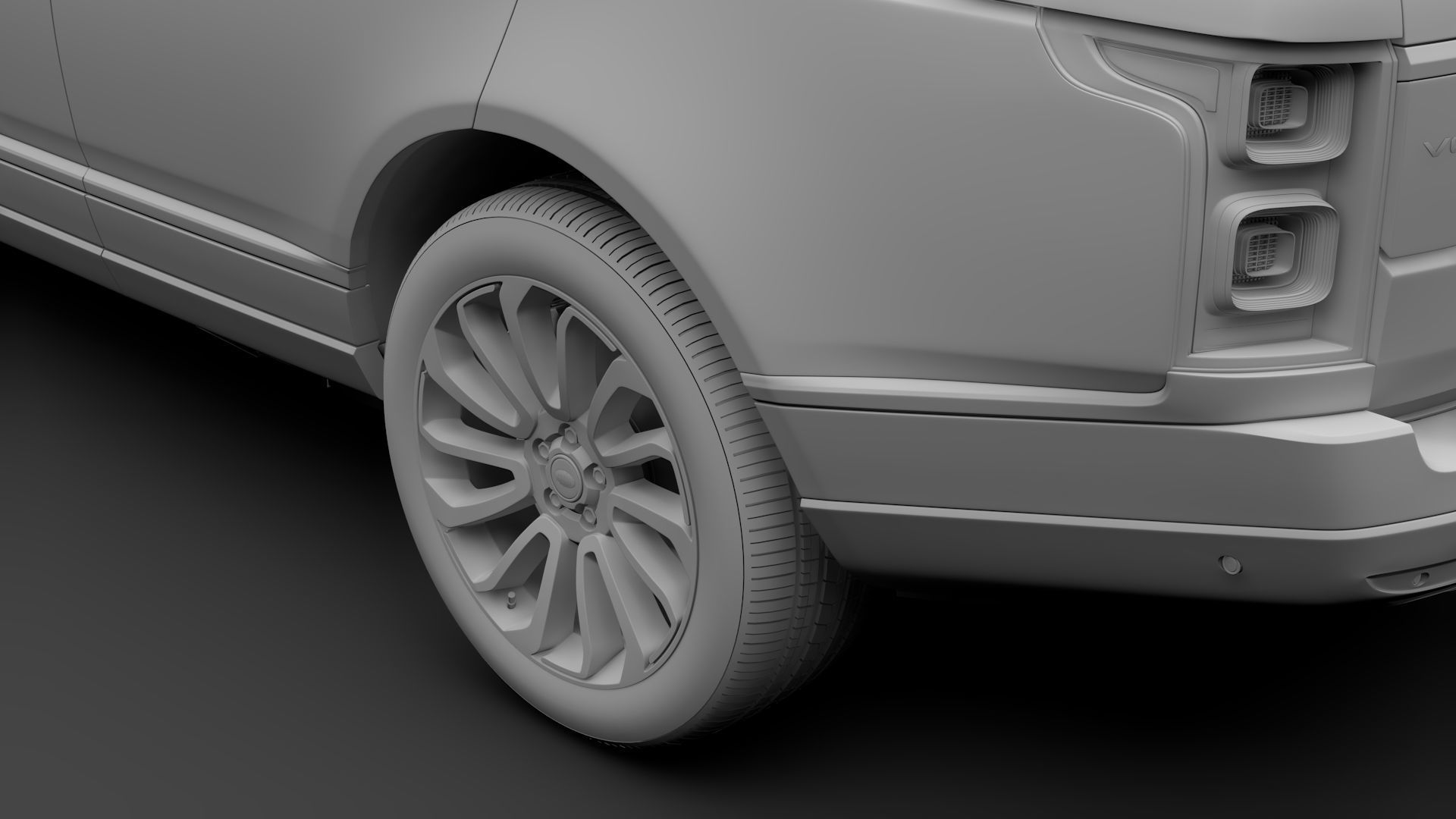 Range Rover Vogue SE L405 2018 3D model_16