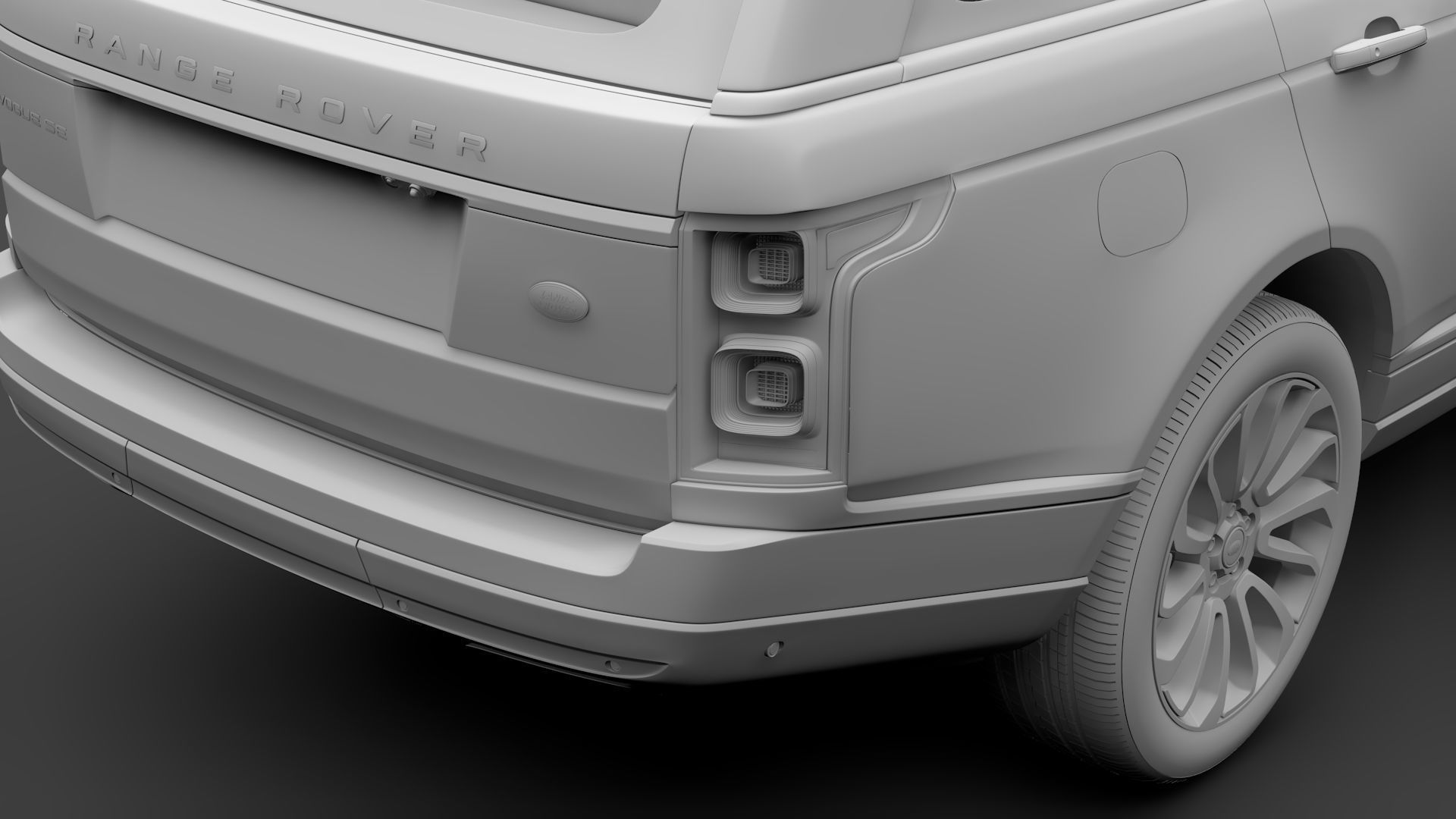 Range Rover Vogue SE L405 2018 3D model_15