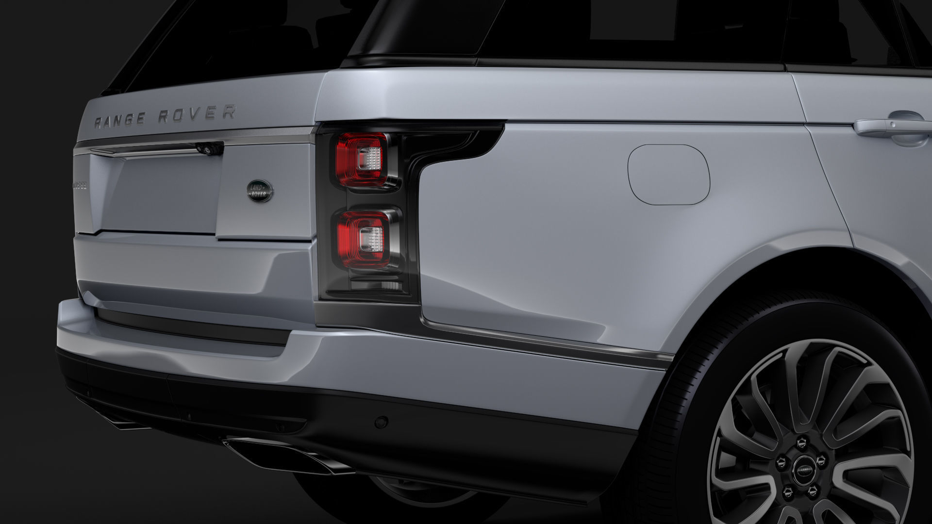 Range Rover Vogue SE L405 2018 3D model_6