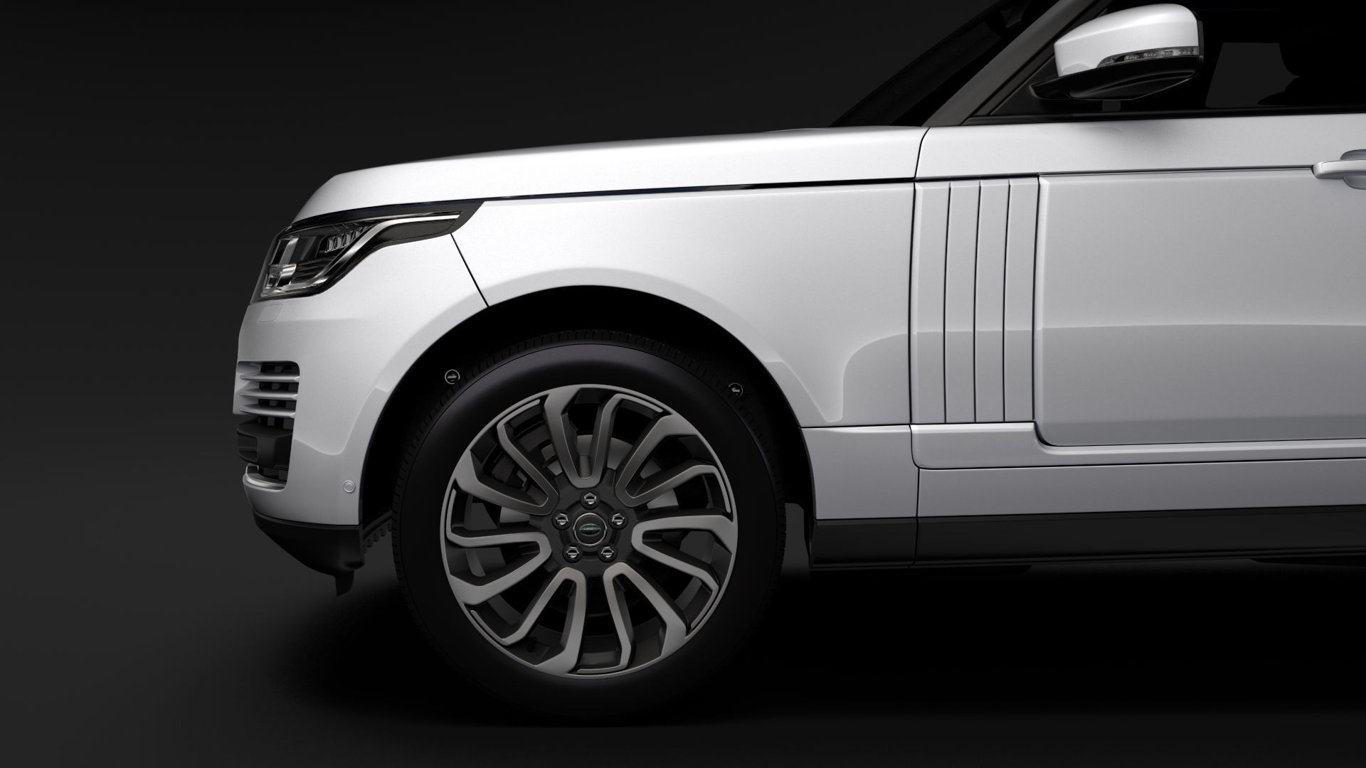 Range Rover Vogue SE L405 2018 3D model_8
