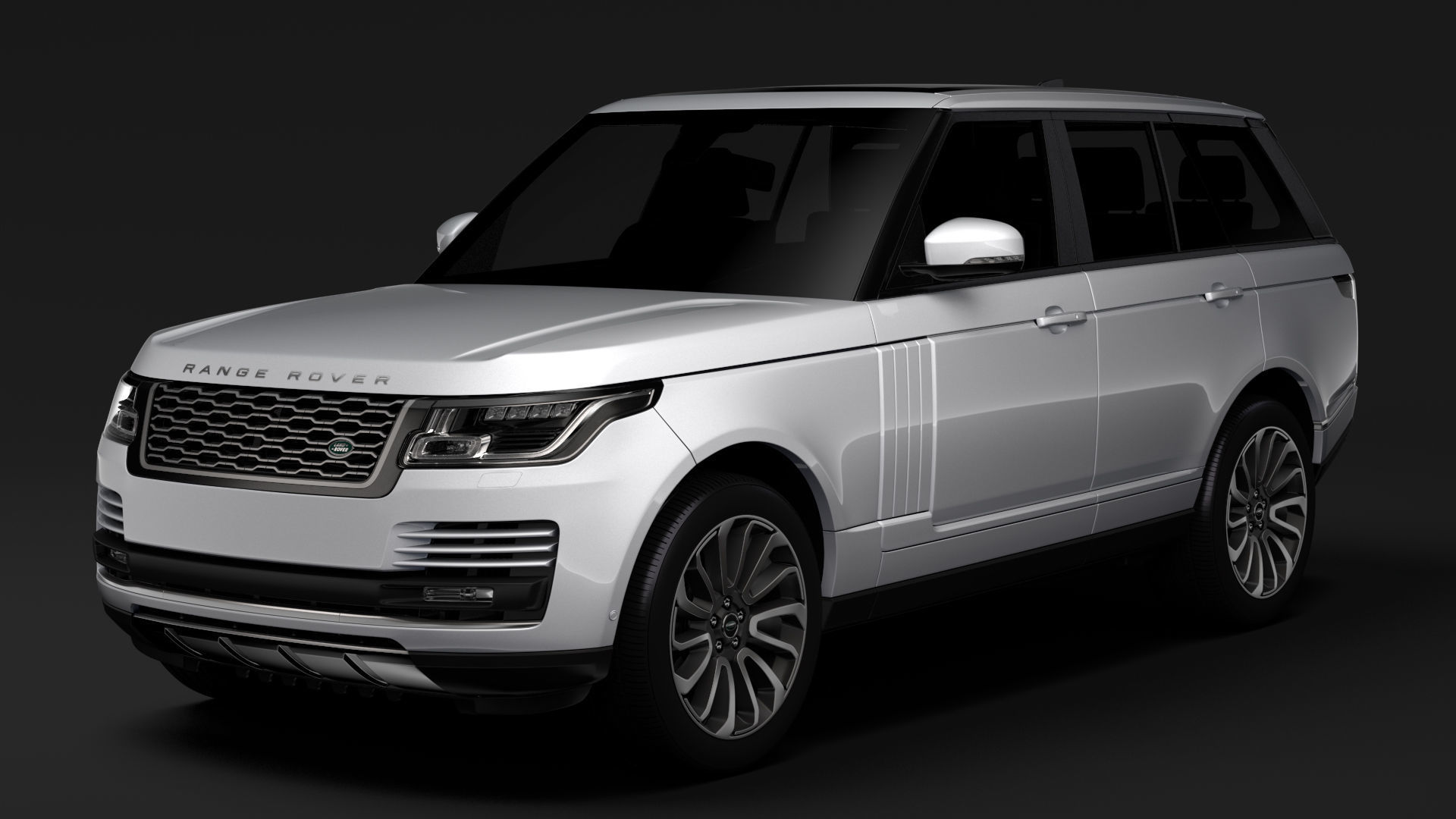 Range Rover Vogue SE L405 2018 3D model_2